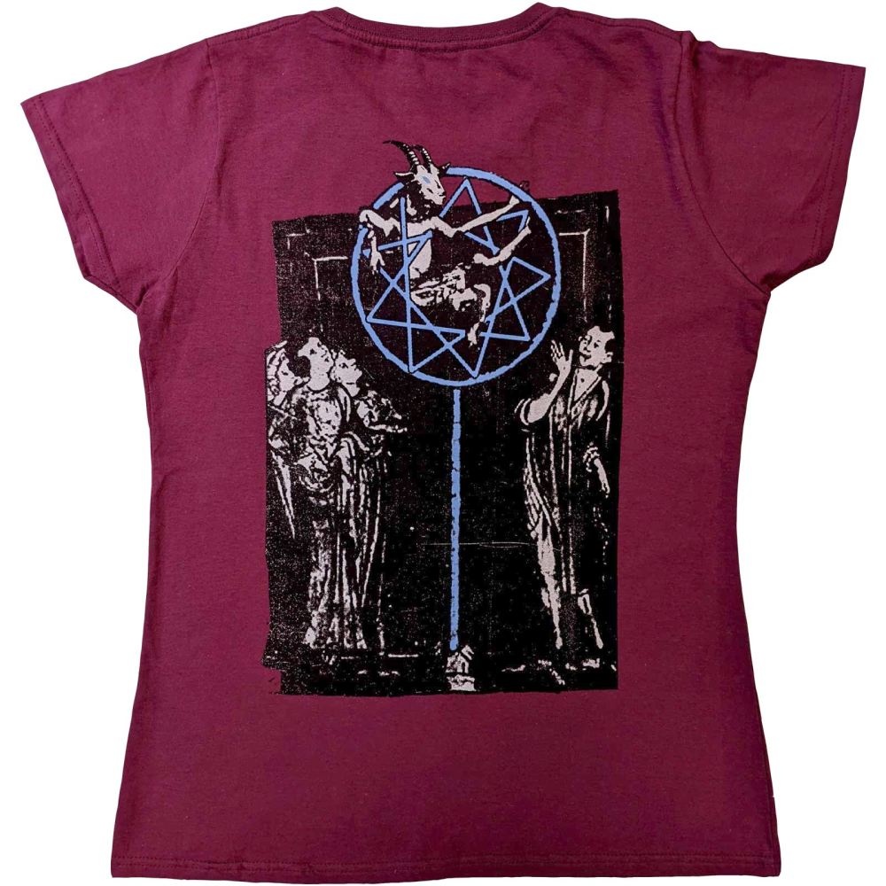 Slipknot - Goat Logo Demon T-shirt Femme - Rouge
